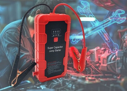 800A Supercapacitor Battery-Less Car Jump Starter 12V Portable Emergency Booster - Picture 5 of 12