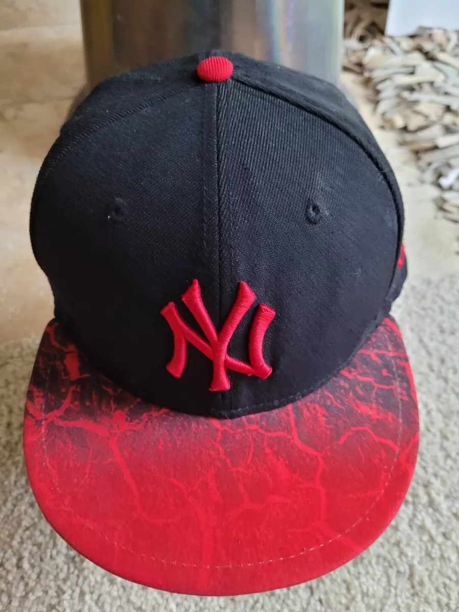 Black and best sale red fitted hats