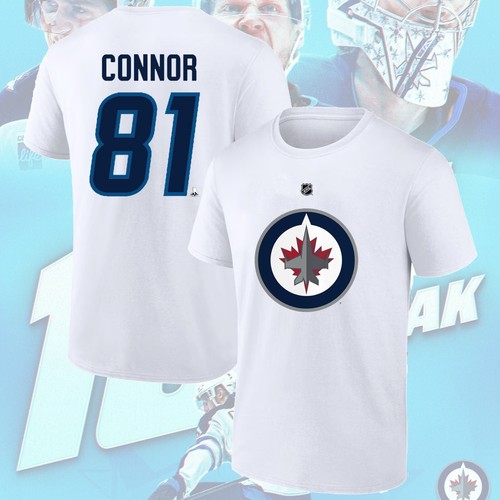 NEW NEW !! Kyle Connor #81 Winnipeg Jets Name & Number Gift For Fans Fast Ship - Picture 8 of 11