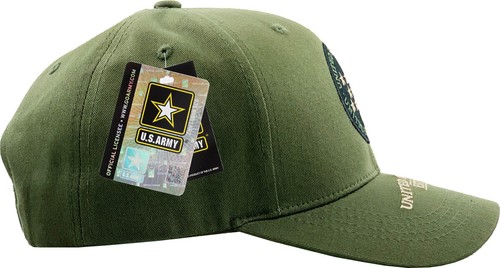 Gorra de béisbol militar con licencia del ejército de Estados Unidos bandera veterano sello ejército fuerte - Imagen 228 de 289