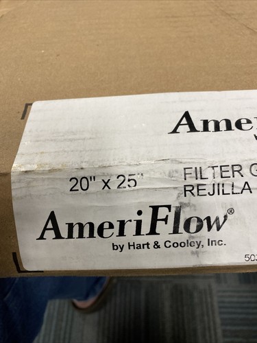 AmeriFlow by Hart & Cooley, Inc 20x25 WHT Luftfiltergitter 1/2"" Flossen, #326W29x25 - Bild 5 von 5