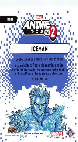 BASE 2023 Upper Deck Marvel Anime Vol. 2 Complete Your Set U PICK BASE CARD - 第 72/202 張圖片