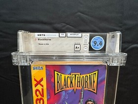 Blackthorne (Sega Genesis 32X 1995) FACTORY SEALED Wata Rated 9.4 A+ NOT CGC VGA