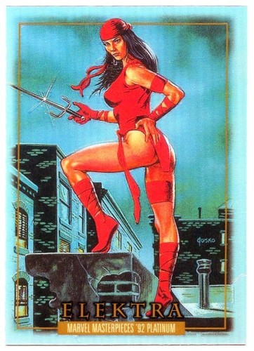 2024 UD Marvel Masterpieces '92 Platinum - CANVAS BLUE RAINBOW PURPLE LOOK PICK - Picture 68 of 142