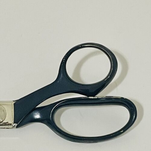 Vintage Wiss Model SN7 Pinking Shears Scissors Blue Handle 7 1/2” - Picture 3 of 9
