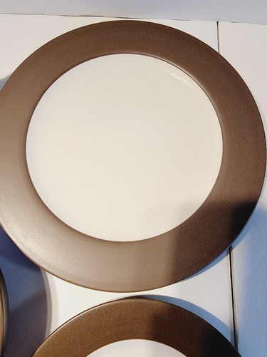 Noritake Colorwave Rim 4 Piece Place Setting Brown Chocolate - Picture 6 of 14