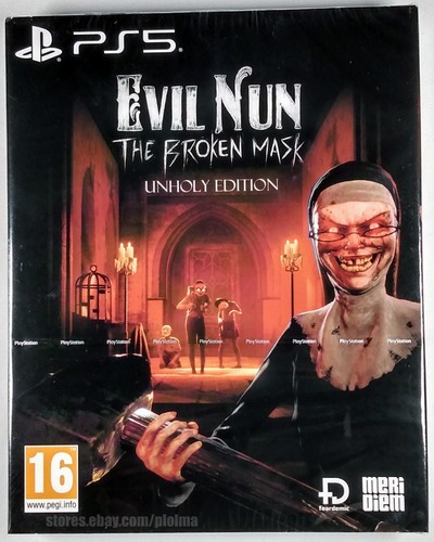 EVIL NUN: THE BREAK MASK Unholy Edition Nuovo Gioco PS5 PlayStation 5 Uscita EU - Foto 1 di 4