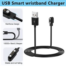 Magnetic Charger Universal 2.84mm 2-Pin USB Data Charging Cable For Smart Watch