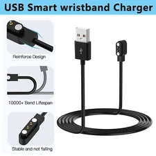 Magnetic Charger Universal 2.84mm 2-Pin USB Data Charging Cable For Smart Watch 