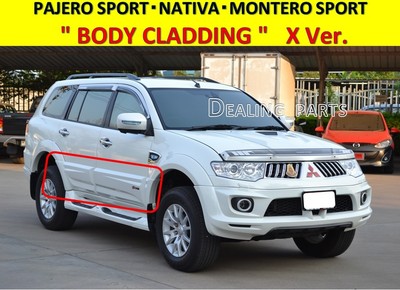 Body Cladding X Ver For Mitsubishi Pajero Nativa Montero Sport 2008 2015 Ebay