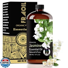 Jasmine Essential Oil, Jasmine Oil 16 Fl Oz 480 ML for Diffuser Humidifier Yo