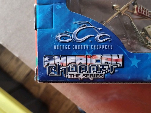 2004 Black Widow American Chopper Orange County Choppers Maßstab 1:18 Limited Ed - Bild 14 von 21