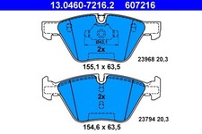 ATE BREMSBELÄGE passend für BMW 3 E90 E91 E92 E93 X1 E84 Z4 E89