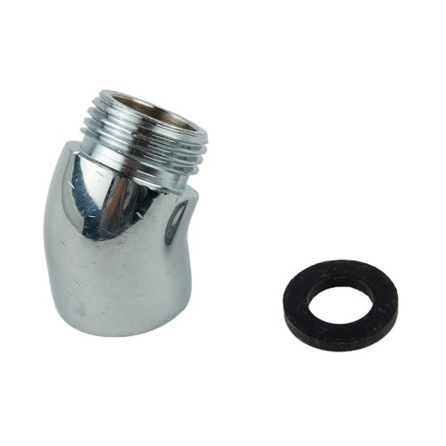 G1/2 Handbrause Top Brausebogen Chrom Winkel Innen- und Außengewindeteile - Bild 4 von 12