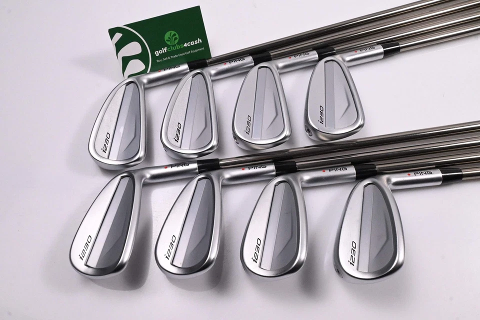 Ping i230 Irons / 4-PW+UW / Orange Dot / Regular Flex Recoil ES 780 F3 Shafts - Image 2 of 4