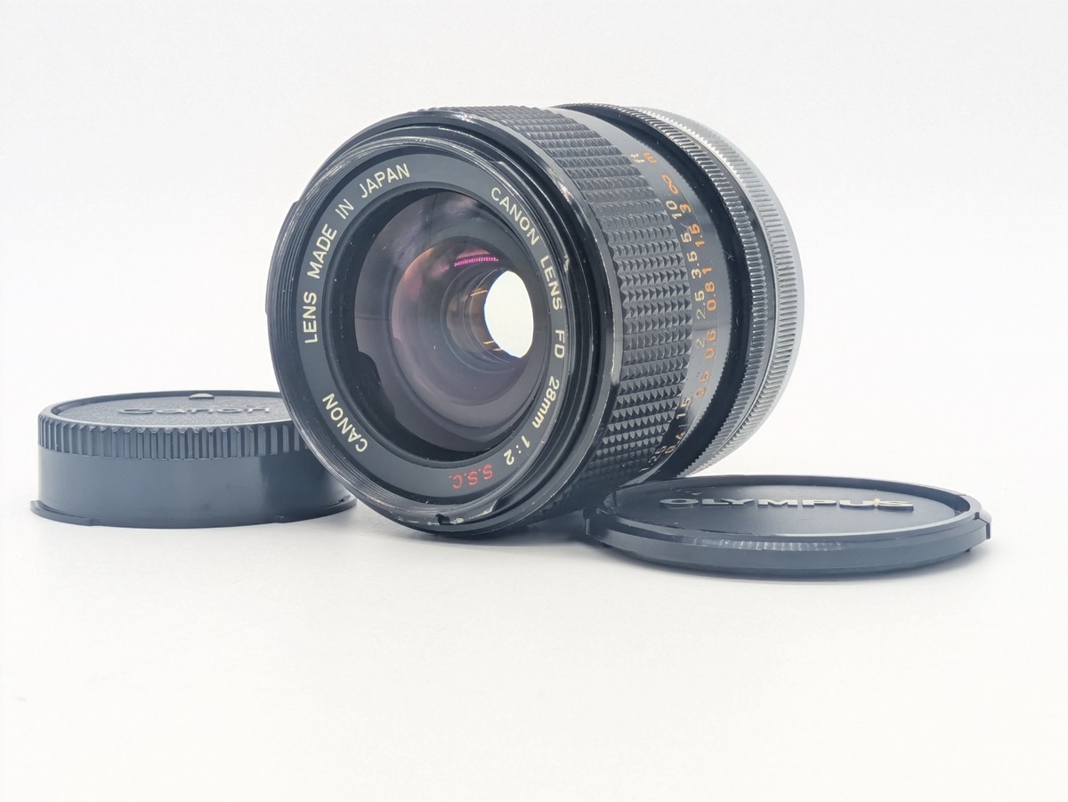 Video*[Exc+++++*] Canon FD 28mm f/2 s.s.c. ssc Manual Focus