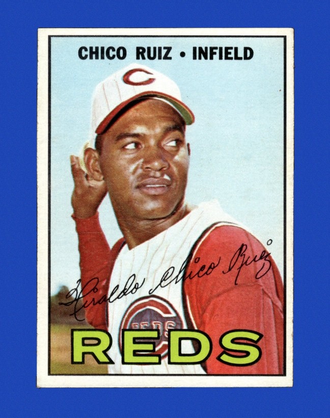 1967 Topps Set-Break #339 Chico Ruiz EX-EXMINT *GMCARDS*