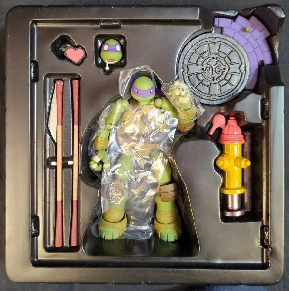 Donatello Revoltech Figure Kaiyodo Teenage Mutant Ninja Turtles 1st Edition Jp - Image 3 of 4