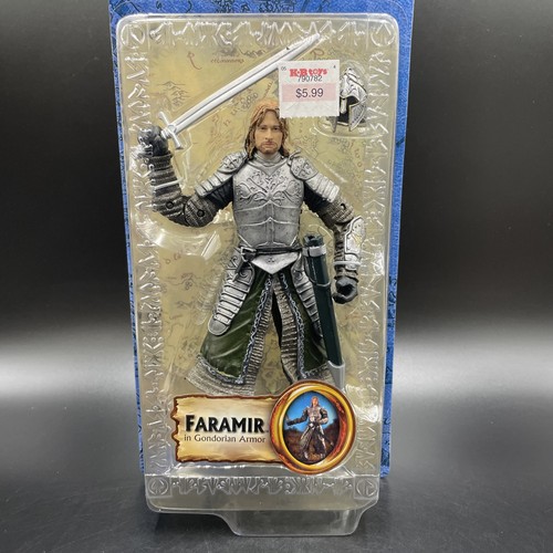Figura 2004 El Señor de los Anillos Faramir-Gondorian Armor El Retorno del Rey NUEVO - Imagen 2 de 18