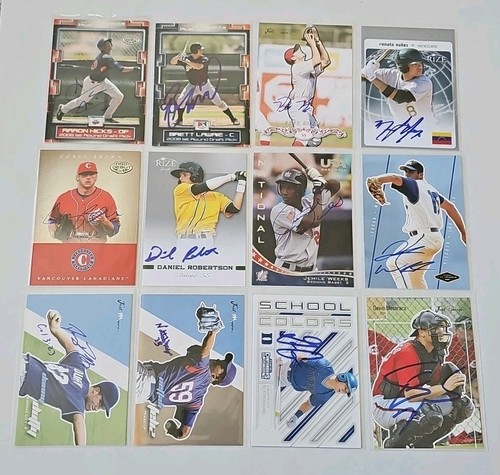 (24) Signed IP Topps Pro Debut Tristar Rookie RC card AUTO LOT Autograph - Picture 2 of 2