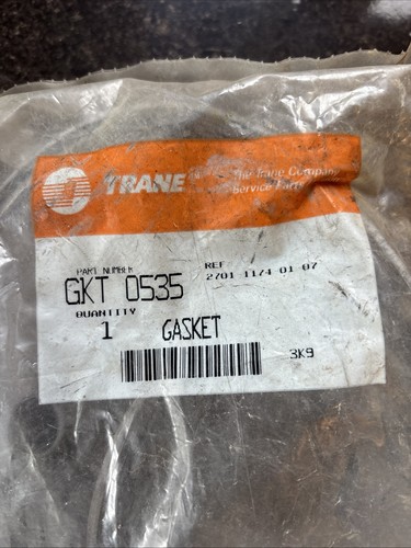 Vintage NOS Trane Gasket GKT 0535 25389 Air Conditioners Parts Gaskets - Picture 2 of 4