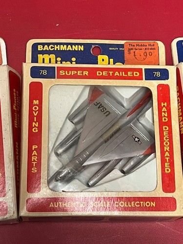 Vintage Bachmann Mini Planes Lot of 3 #65 A-4 #78 B-58 & #91 F-4K - Bild 7 von 20