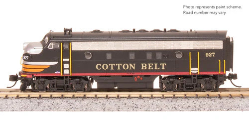 BLI N 9251 EMD F7A Diesel Locomotive Cotton Belt Black Widow #931 (Sound/DC/DCC) - Picture 3 of 6