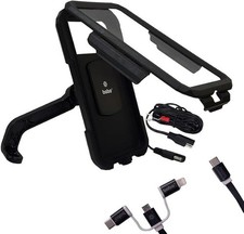 Motorcycle Phone Mount Holder Bike eBike Waterproof charging GPS Navigation NEW