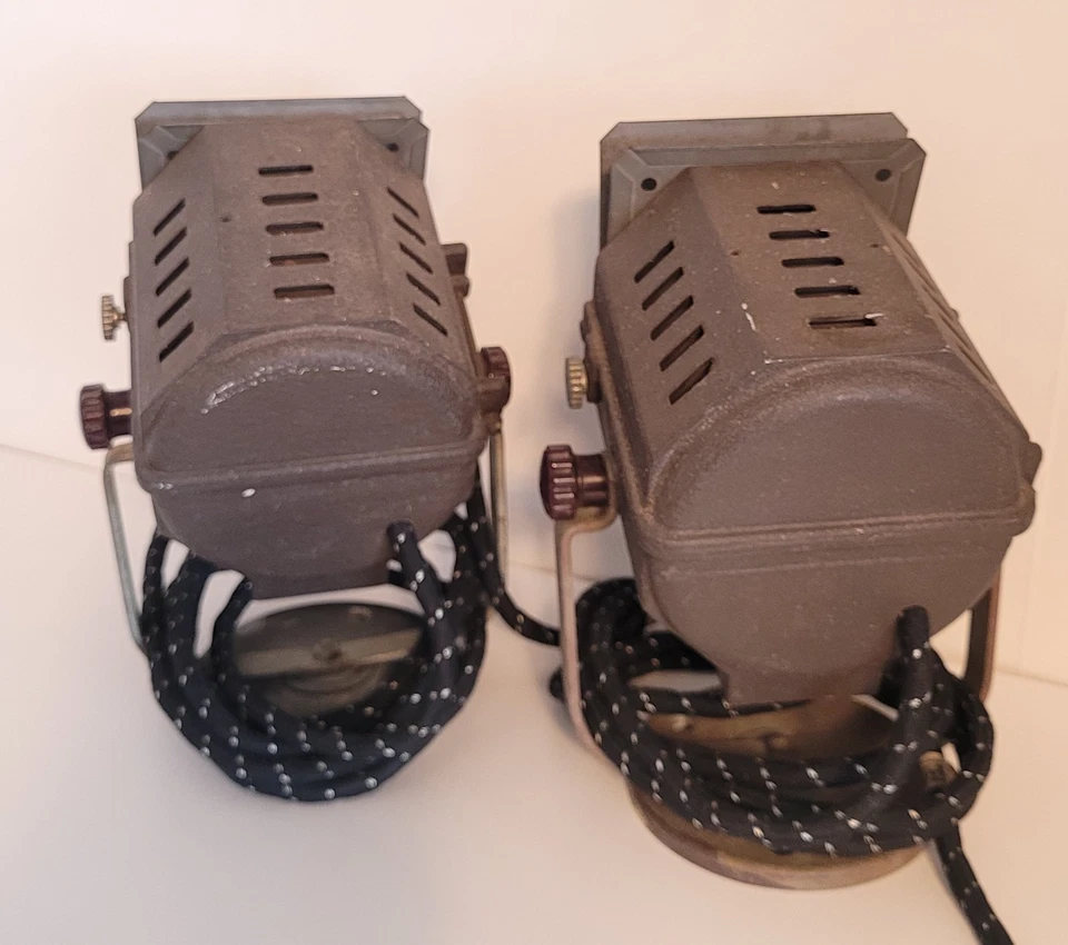 Par Can Vintage Theater Stage Lights - Set of 2, Unbranded - Image 3 of 4