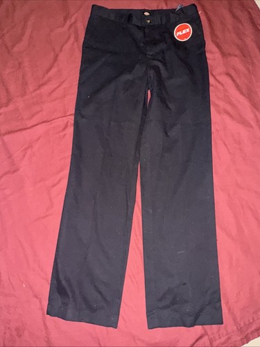Dickies Black Pants Sz 20 Boys Classic Fit Flex Adjustable Waist Band NWT