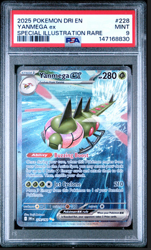 Yanmega ex graded PSA 9 for sale on eBay