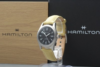 [Box] HAMILTON Khaki Field Mechanical H694390 Handaufzug Schweizer Herrenuhr