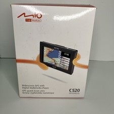 Mio DigiWalker C520 Widescreen GPS Digital Multimedia Player 4.3” Brand New