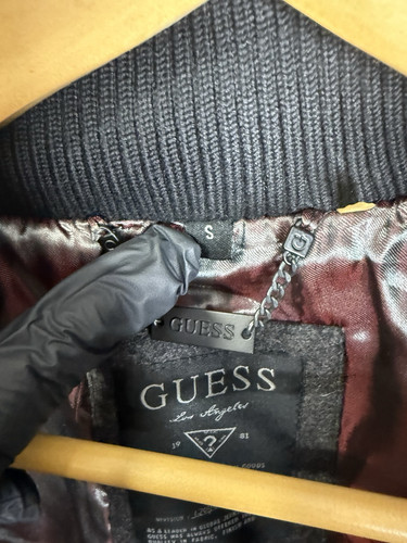 Guess Los Angeles Men Wool jacket. Size S - Picture 8 of 12