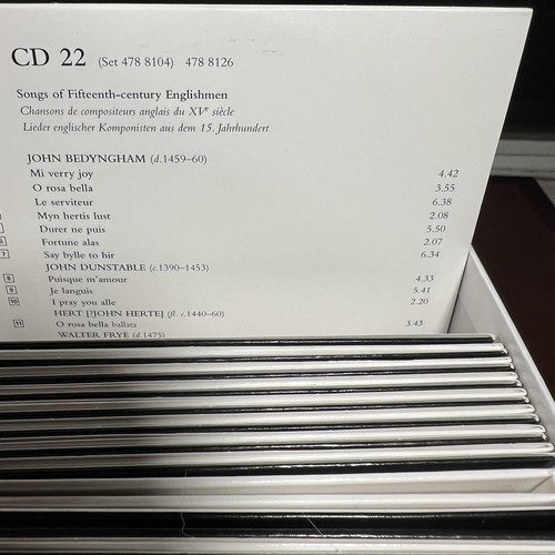 The Florilegium Series L'Oiseau-Lyre Hogwood Medieval & Renaissance RARE 50 CD’s - Picture 10 of 17