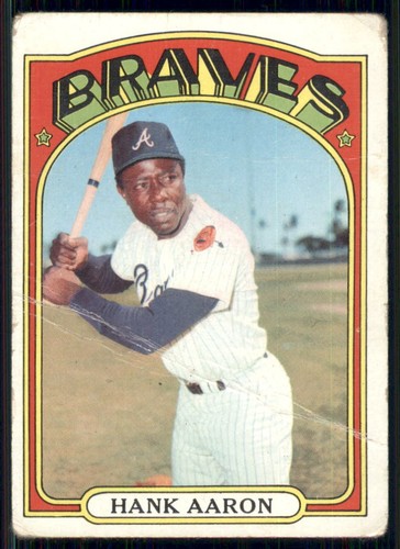 1972 Topps #299 Hank Aaron