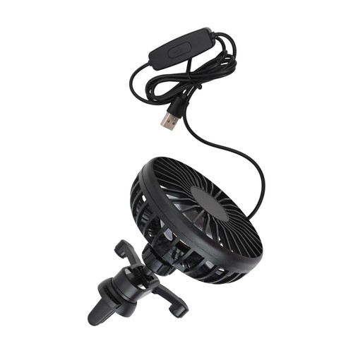 Compact USB Electric Fan for Vehicles Ideal for Enhanced Air Circulation - Picture 8 of 12