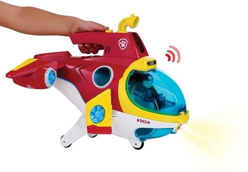 Paw Patrol - Sub Patroller Transforming Vehicle mit Licht, Sounds und Launcher - Bild 9 von 10