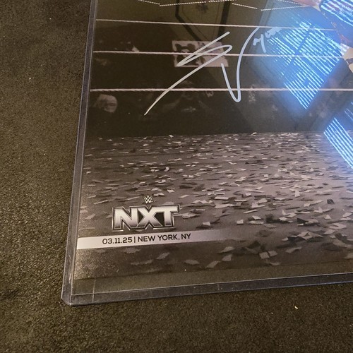 Stephanie Vaquer Signed 16x20 Photo WWE NXT Women’s Champ Fanatics Autograph - Picture 8 of 15