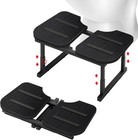 Wooden Toilet Stool Foldable Squatting Potty Stool for Bathroom Poop Step Stool