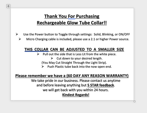 RECHARGEABLE LED Light-Up Flash GLOW COLLAR Dog Pet Safety MICRO USB Adjustable - Picture 5 of 20