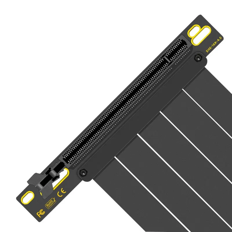 PCI-E 4.0 x16 Riser-Kabel EMI-geschirmt flexibel Hochgeschwindigkeit GPU - Bild 4 von 4