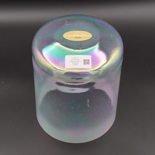 Crystal Tones 6" Platinum Quartz Crystal Singing Bowl (F#4-15) - Picture 3 of 4