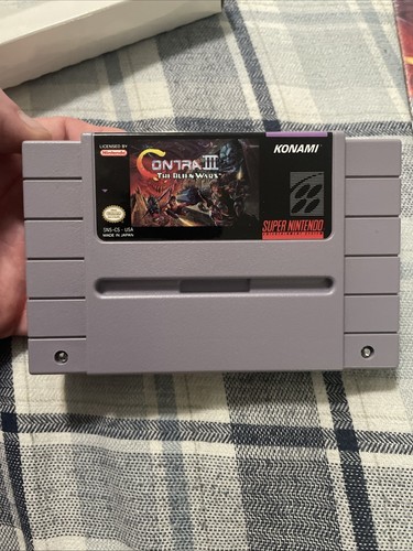 Contra 3 The Alien Wars - CIB - SNES - Picture 20 of 24
