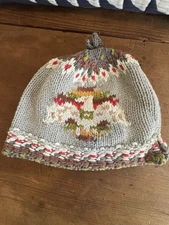 KAPITAL Hand Knit THUNDERBIRD HAT Beanie RARE