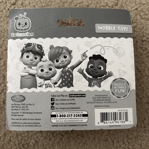 Juego de figuras Cocomelon - Cocomelon Wobble Toys figuras Cocomelon nuevas 18 meses en adelante - Imagen 6 de 9