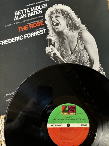 Near Mint vinyl BETTE MIDLER - The Rose Movie Soundtrack SD 16010 Record - Picture 2 of 2