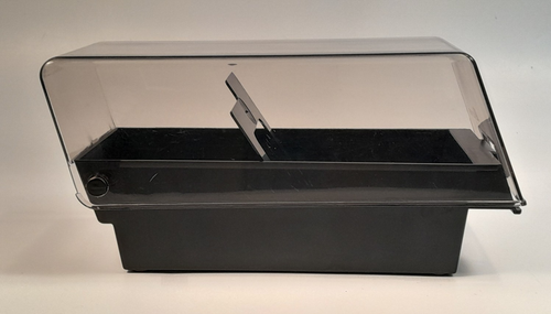 3.5" Floppy Disk Plastic Storage Box Case Holder Organizer Fellowes Holds 50 - Afbeelding 6 van 6