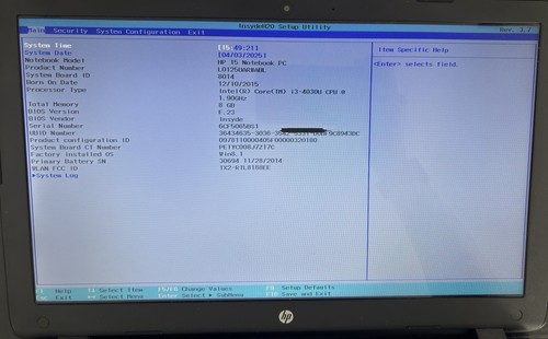 HP 15-F158CA - Picture 3 of 8