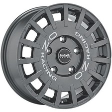 ALUFELGE OZ RACING RALLY RACING FUR FIAT 500 CABRIO 7X17 4X98 DARK GRAPHITE SIL